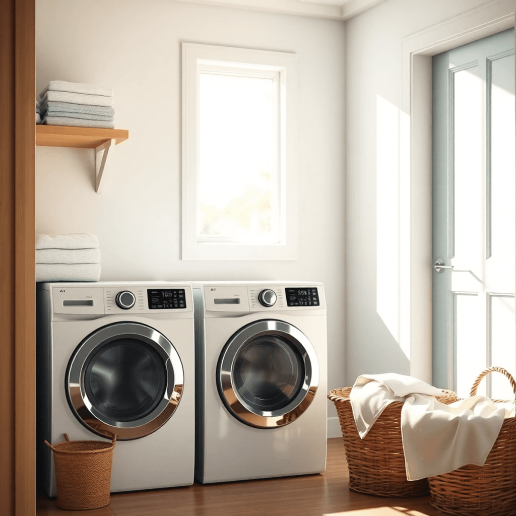 laundry logistics in home vs shared machines