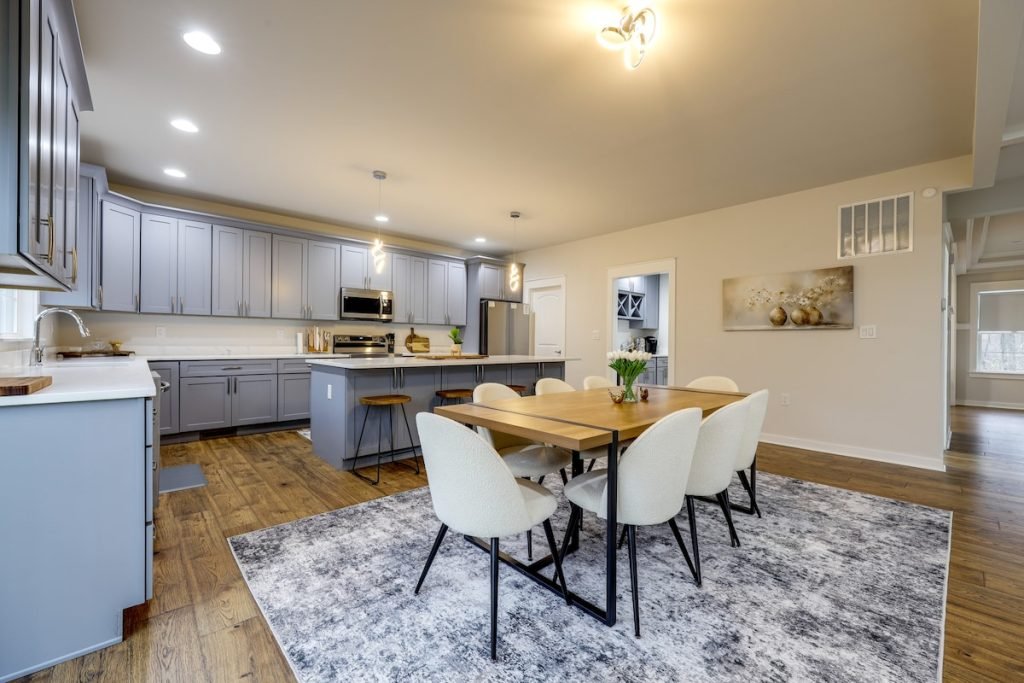 Private Rental Quantico VA Open Kitchen and Dining