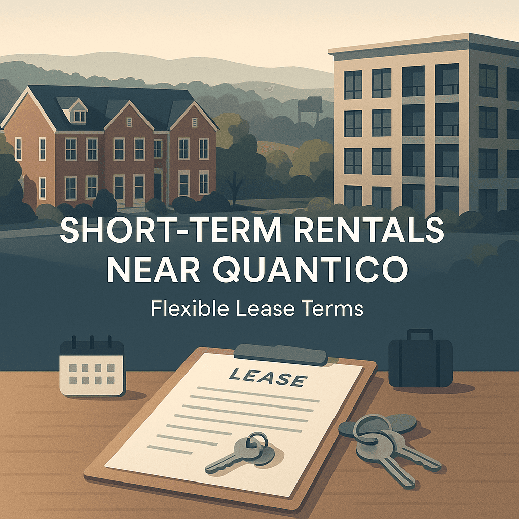 Short Term Rentals Near Quantico with Flexible Lease Terms