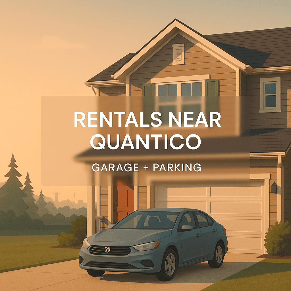Short Term Rentals Near Quantico Garage Parking