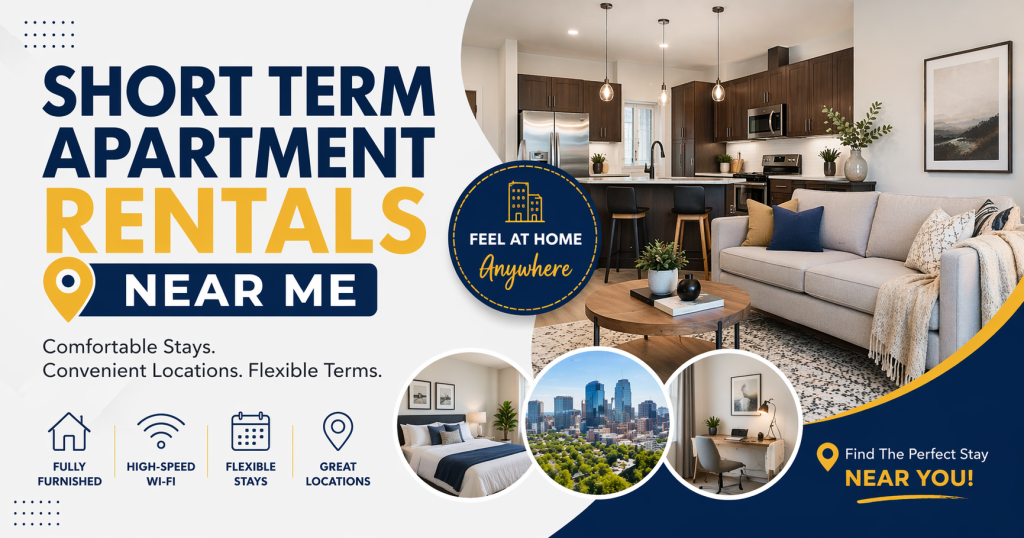 Short Term Apartment Rentals Near Me | Best Local Stays