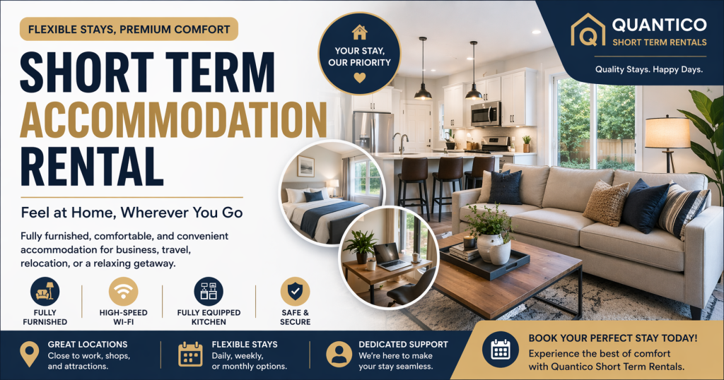Best Short Term Accommodation Rental Deals Nearby