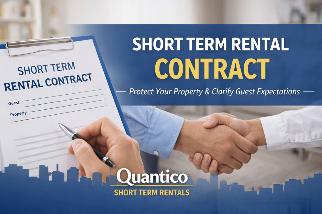 short term rental contract