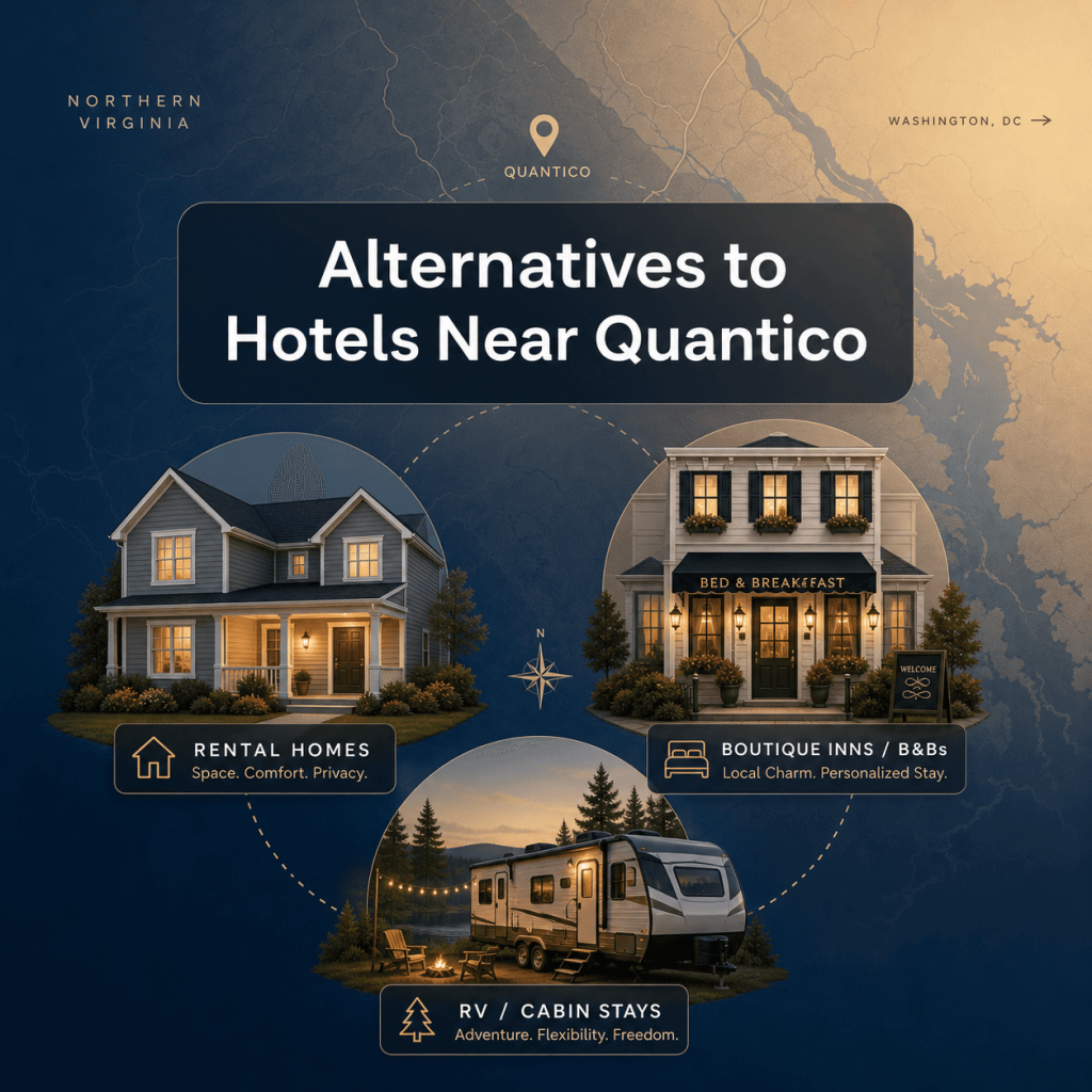 Best Alternatives to Hotels Near Quantico